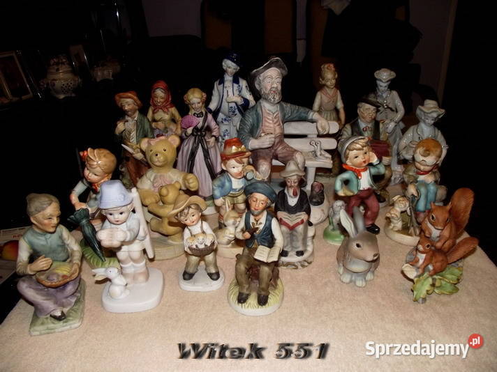 PIĘKNY PORCELANOWY KOLOROWY SŁONIK PORCELANA Stalowa Wola