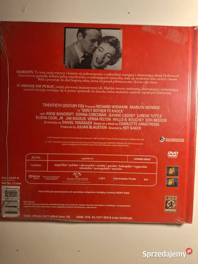 PROSZĘ NIE PUKAĆ MARILYN MONROE IKONY KINA Warszawa sprzedam