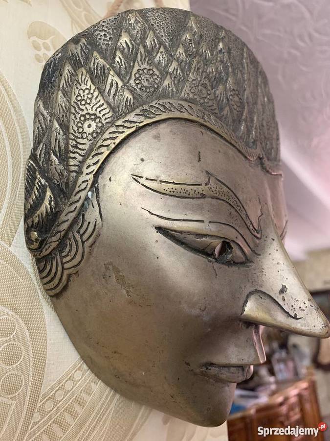 Realistyczna straszna Maska mosiężna maski dolnośląskie