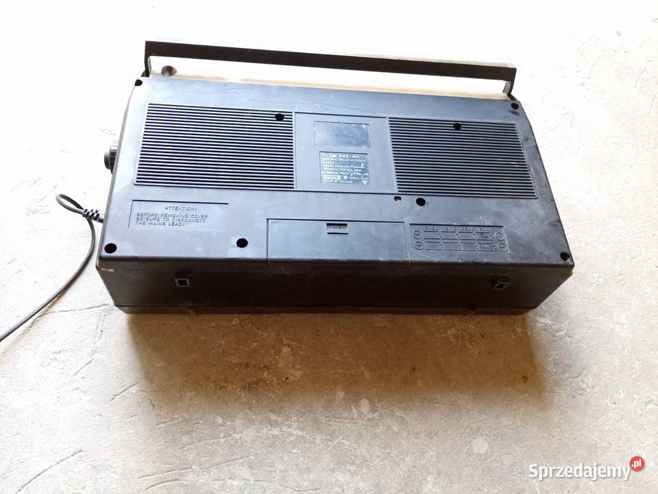 Magnetofon kaseciak rms 404 unitra podkarpackie Stalowa Wola