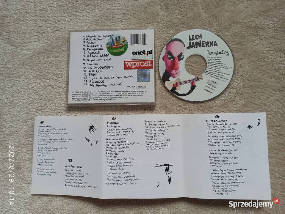 Płyta CD Plagiaty Lech Janerka 2005 Płyty i kasety Radzyń Podlaski