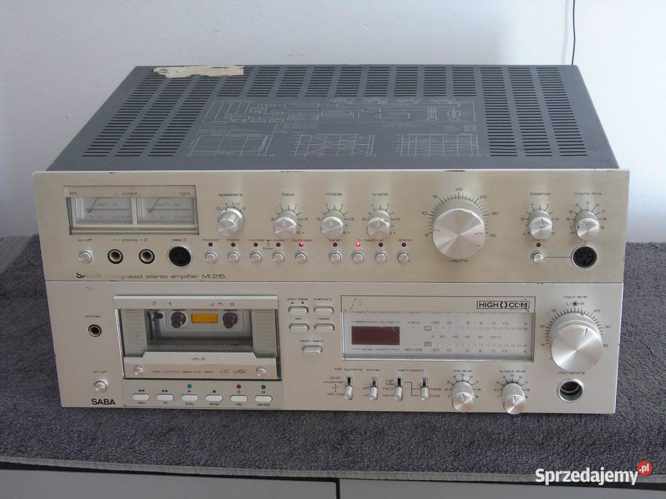 Wzmacniacz SABA MI 215 Vintage WYSYŁKA Jasło