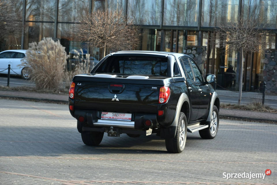 Mitsubishi L200 25d 136 AUTOMAT 2008r SALON 4x4 Kampinos