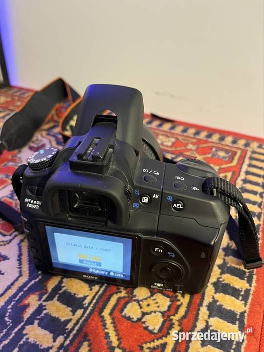 Aparat lustrzanka Sony A200 Zwoleń
