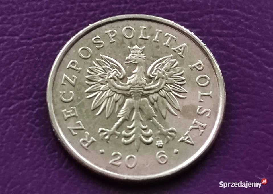 Moneta 5 groszy 20 6 r Destrukt menniczy Pruszków