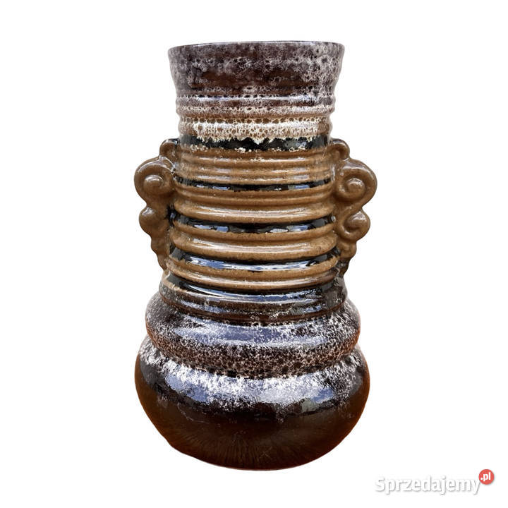Wazon ceramiczny fat lava Strehla Keramik Niemcy sprzedam
