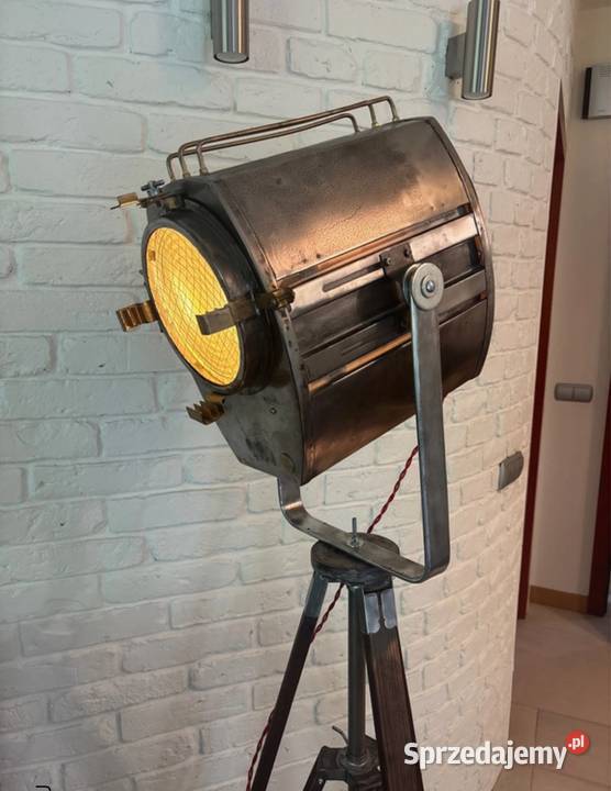 Lampa podłogowa loft trójnoga