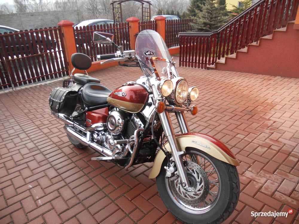 Yamaha Drag Star motocyklisty Słomniki