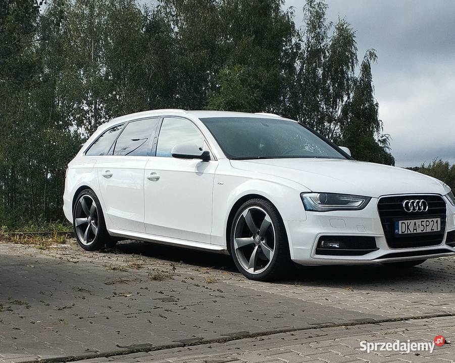 Audi a4 b8 18tfsi SLine competition możliwa skórzana tapicerka dolnośląskie Kamienna Góra