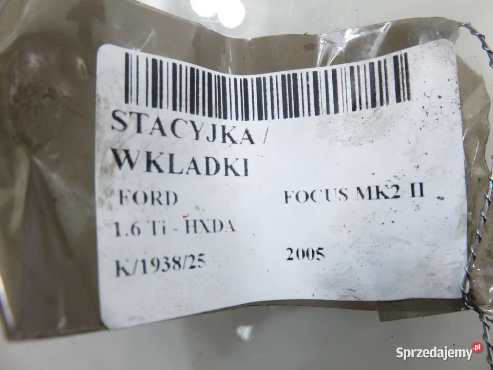 STACYJKA WKŁADKI FORD FOCUS MK2 3M513F880AC