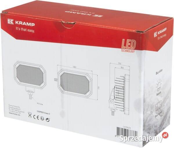 Lampa robocza LED do Case IH Ford Holland Massey Kamionna