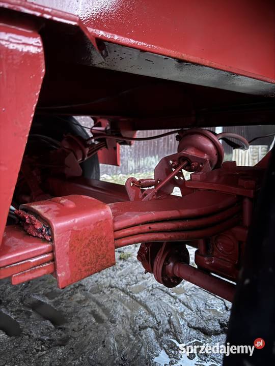 Przyczepa Blumhardt 14t Wywrot 3stronny hamulce nieuszkodzony Przyczepy rolnicze Krynice