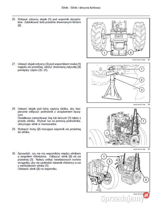 Ciągnik Case Farmall 55c 65c 75c instrukcja