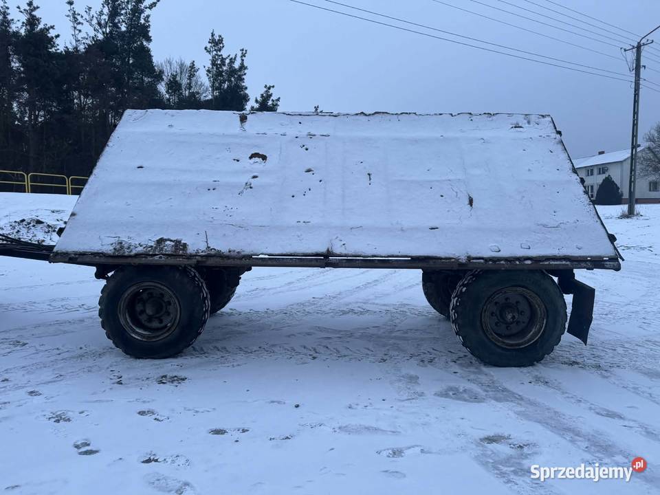 przyczepa wywrotka rama hl 8011 zarejestrowana Dworzysko