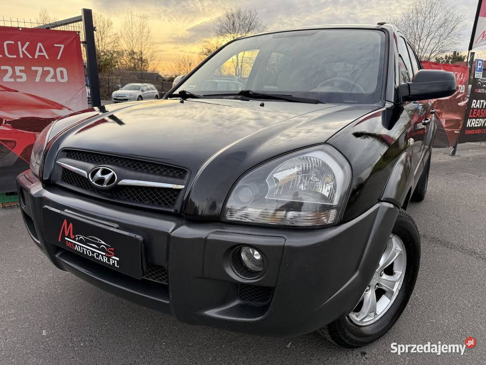 Hyundai Tucson Skóry Automat Isofix Klima czarny Hyundai Poznań sprzedam