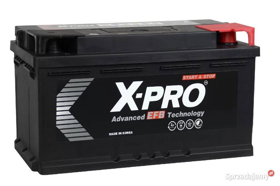 Akumulator XPRO EFB 70Ah 650A EN Prawy Plus osobowe