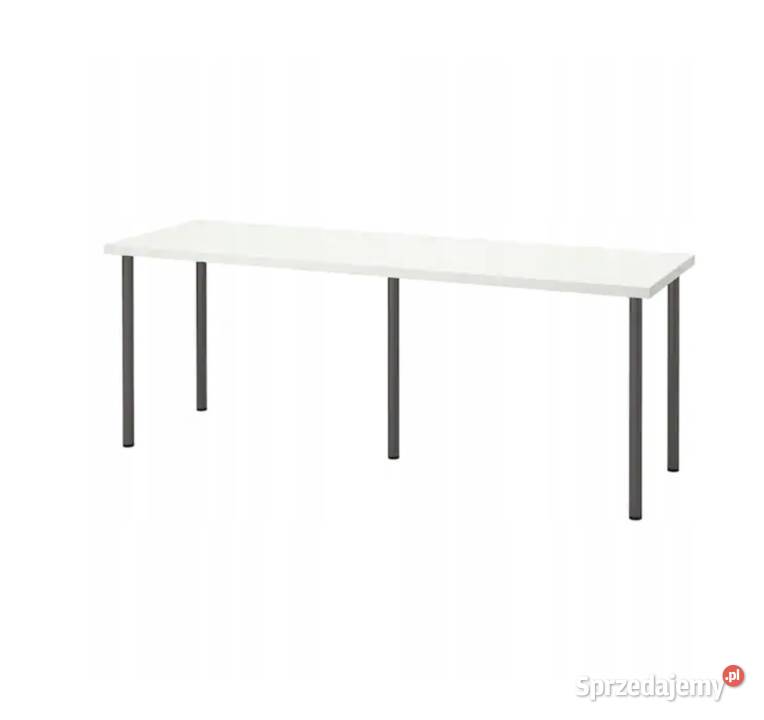 Biurko IKEA LAGKAPTENADILS 200x60 stan idealny Łódź