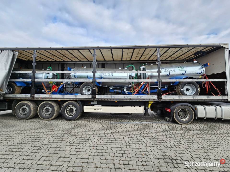 Wóz asenizacyjny 3000L do 30 000L ROSA beczkowóz Jasło