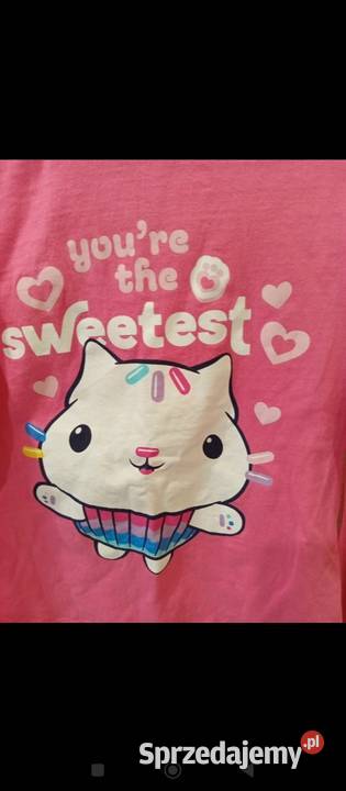 Urocza bluzka z długim rękawkiem r134 różowy Zwierzyniec