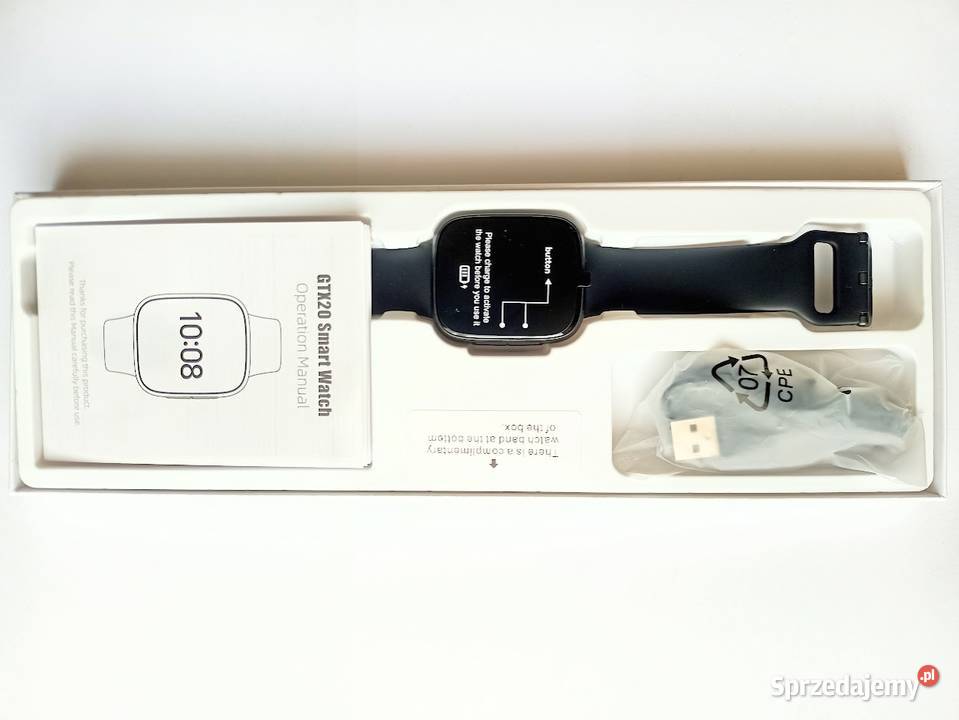 Smartwatch GTX20 monitorowanie zdrowia i małopolskie Skrzyszów