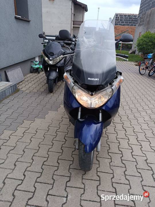 suzuki burgman 125 k7 rama dokumenty silnik Borzęciczki