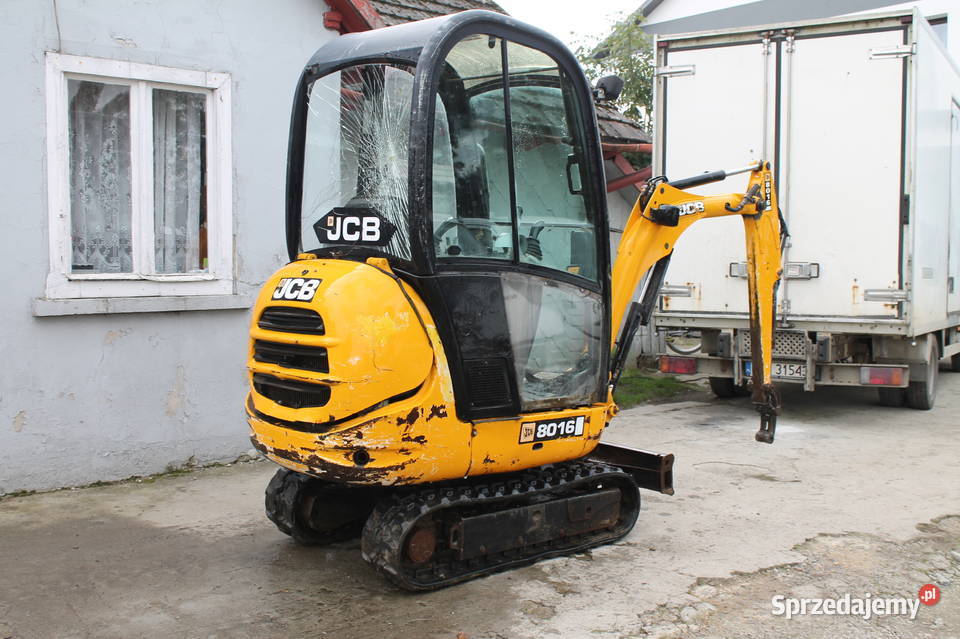 Minikoparka JCB 8016 2012 Wieliczka