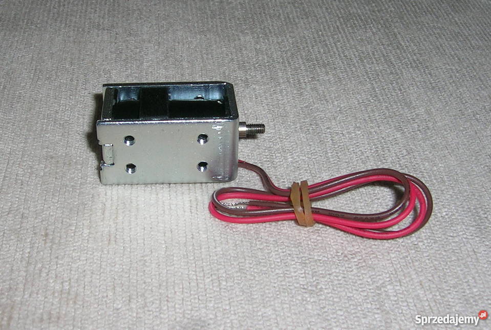 Elektromagnes pchający dwukierunkowy 12V 30W 5N mazowieckie Wyszków