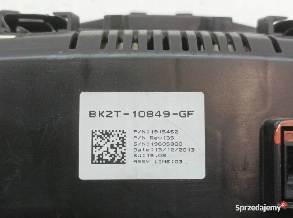 LICZNIK BK2T10849GF 22 TDCI Ford Transit Custom
