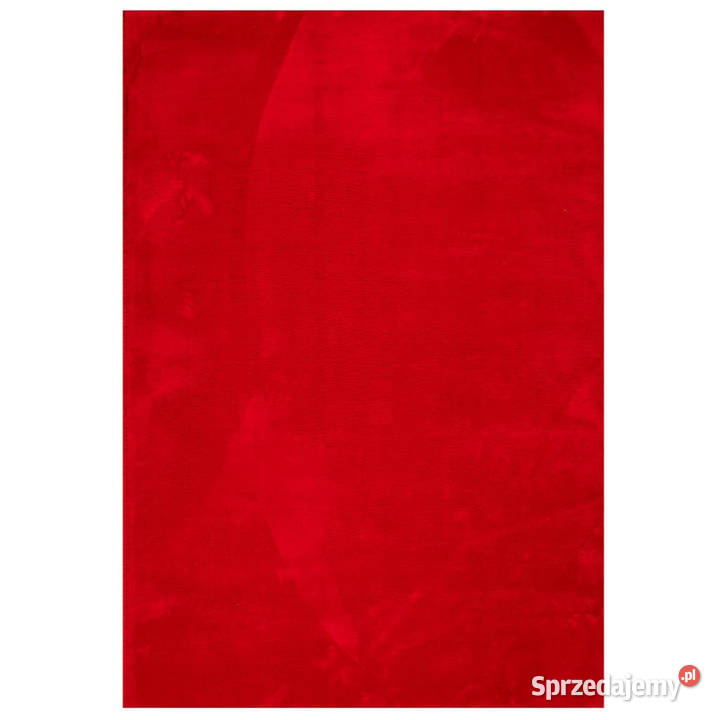 Dywan HUARTE z krótkim włosiem czerwony 140x200 Warszawa