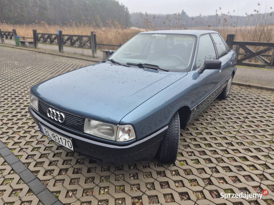 Audi 80 1989 Klasyk bez rdzy LPG Hak Zadbany Zwierzyniec