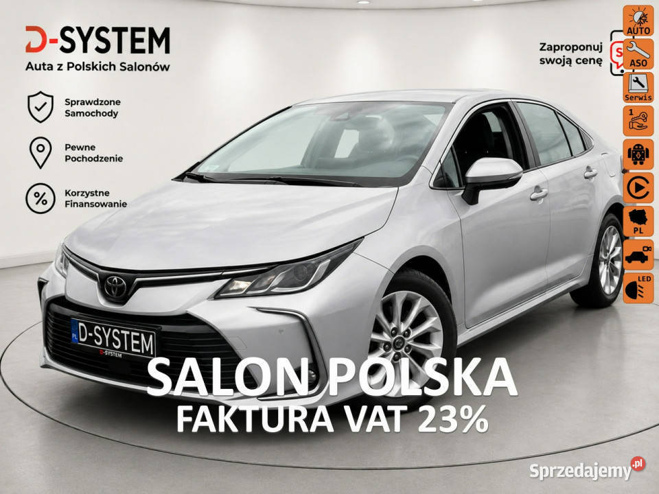 Toyota Corolla 2023 Salon Polska 1Właściciel isofix podlaskie Białystok sprzedam