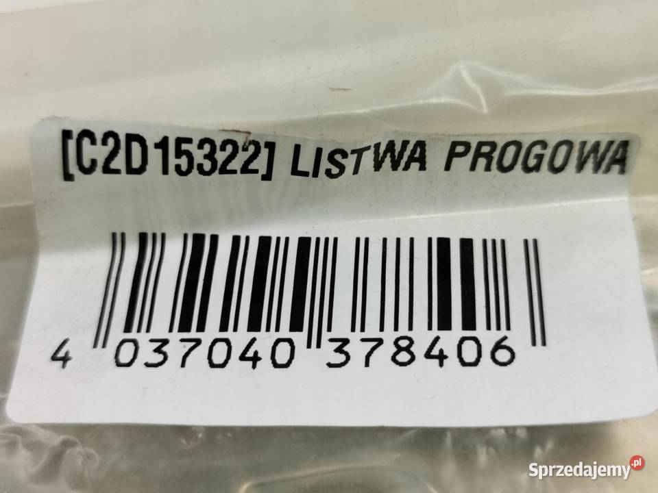 LISTWA PROGOWA PRAWY PRZÓD JAGUAR XJ 20102017 Progi sprzedam