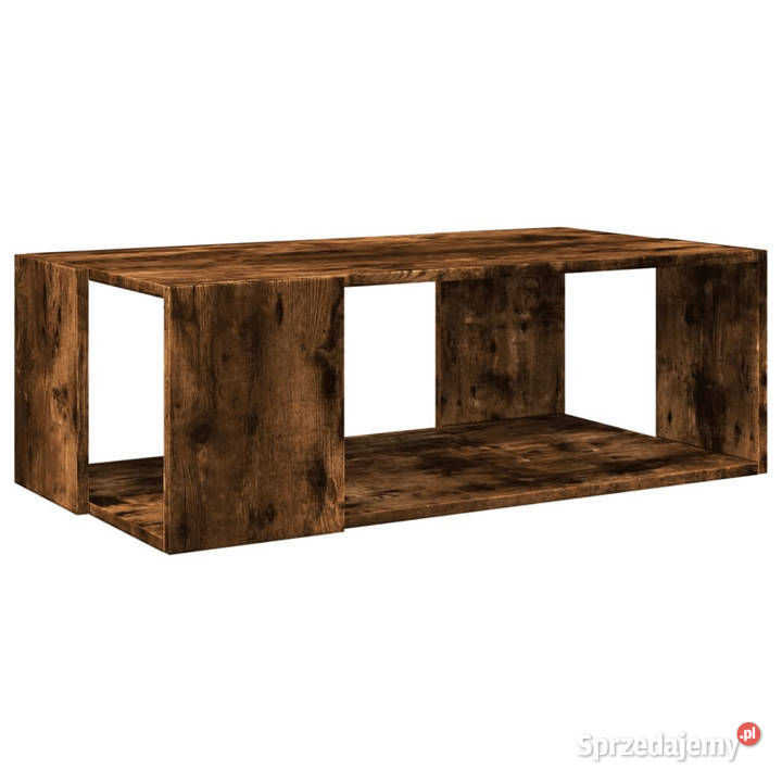 Stolik kawowy przydymiony dąb 895x48x30 WM848154 mazowieckie Warszawa
