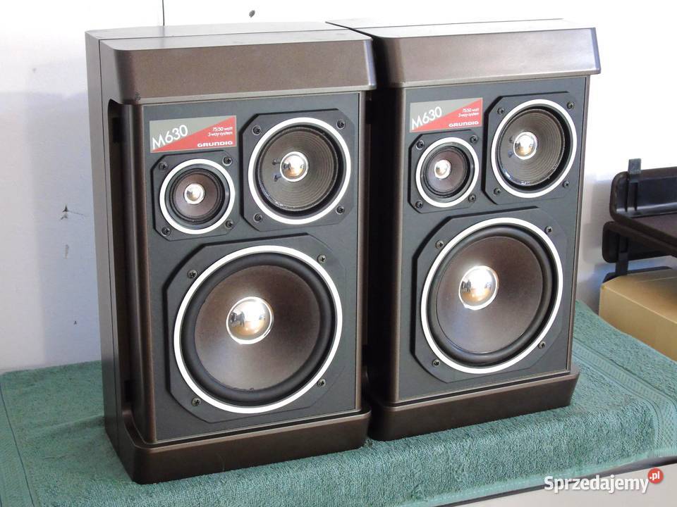 Kolumny Grundig M630 sprawne świetne stereo Jasło sprzedam