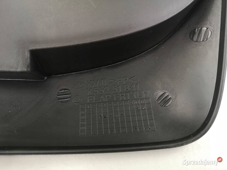 CHLAPACZ LEWY PRZÓD KIA CARNIVAL 9805 ORYGINAŁ Chlapacze Chlapacze lubelskie