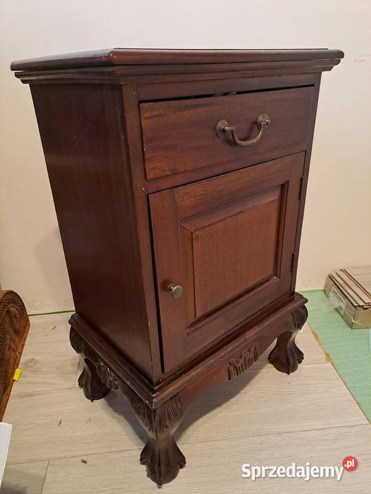 Szafka komódka retro lite drewno Łomianki