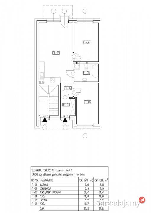 Mieszkanie na sprzedaż Marki 5788m2 3 pok Mieszkania