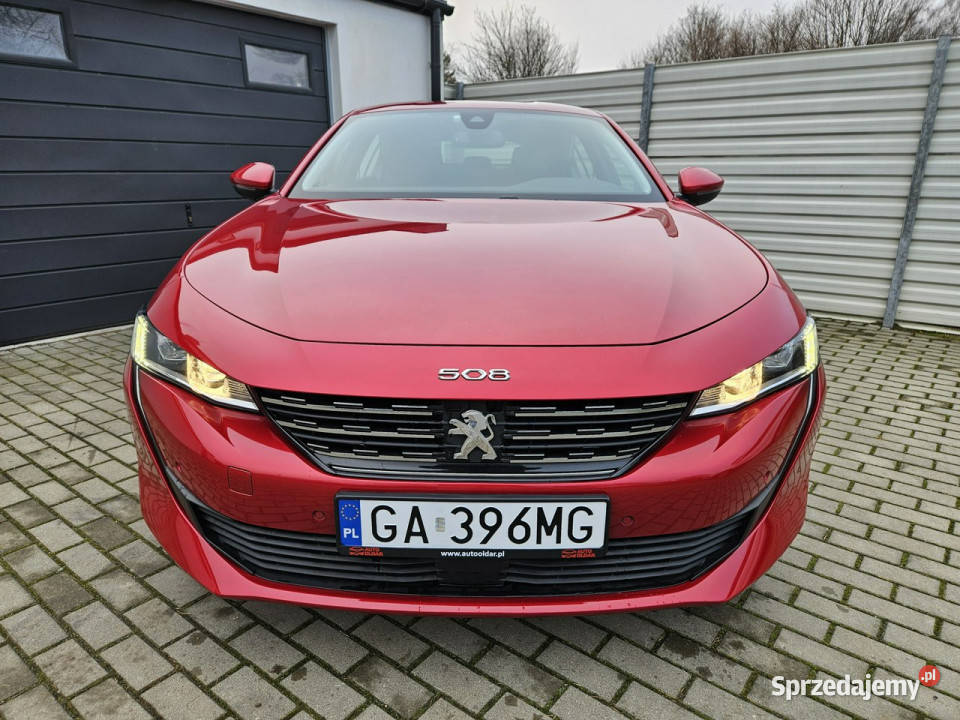 Peugeot 508 15 HDi 130 BEZWYPADEK wyposażony isofix Gdynia sprzedam