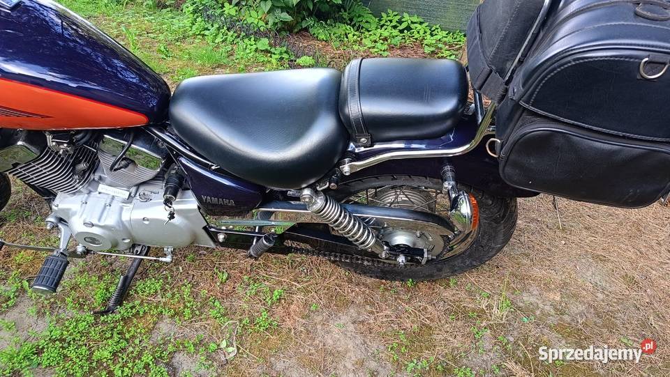 Virago 125 2001 przebieg 14500 oparcie kufer Kraków