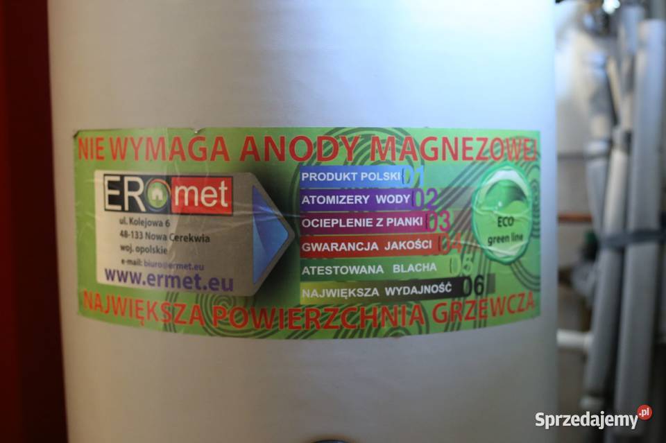 Piec DEFRO i ogrzewacz wodny ERmet Tarnów