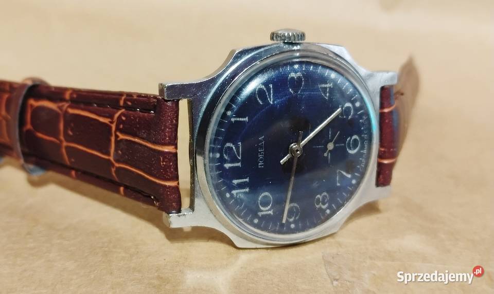 Zegarek Męski Pobieda 15 JEWELS 2602 ciemno Opole sprzedam