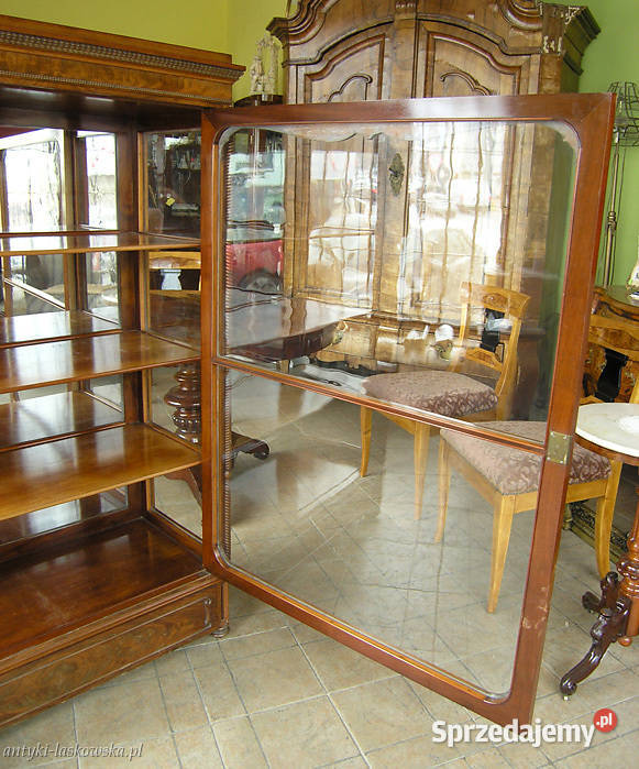 Serwantka Biedermeier mahoń KNUSSMANN IN MAINZ pomorskie Sopot