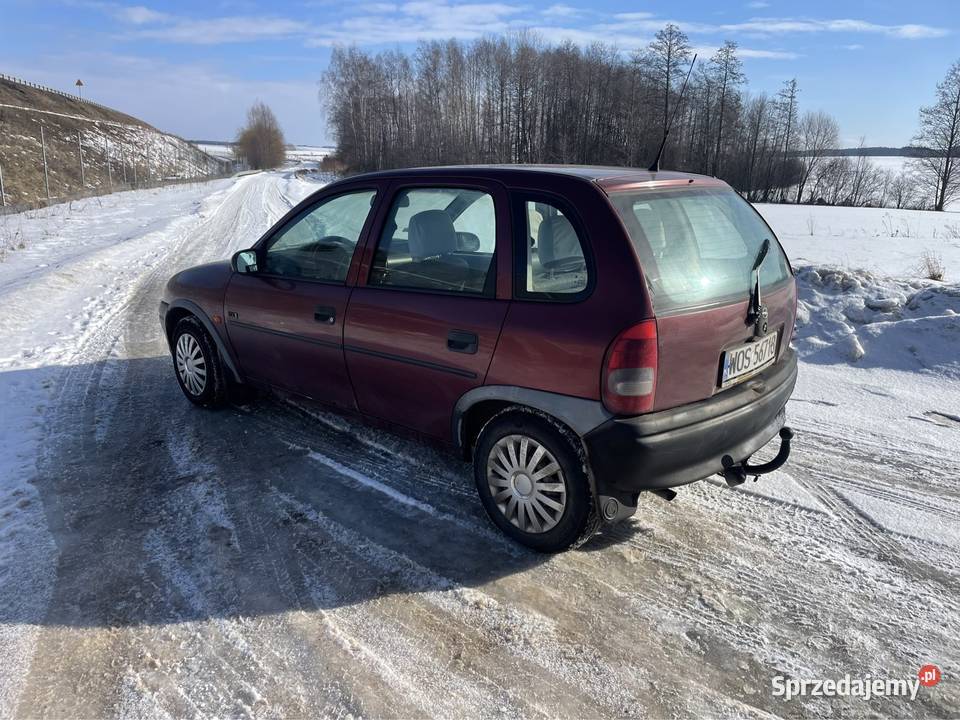 Opel Corsa B 14 benzyna Hak Aktualne Opłaty Rutki-Kossaki sprzedam