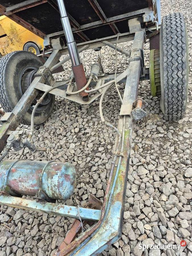 Przyczepka wywrotka jednoosiowa sprzedam