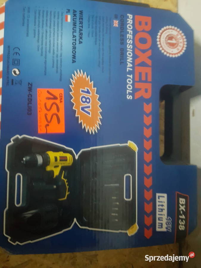 WKRĘTARKA WIERTARKA 18V 2x AKU AKCESORIA BX138