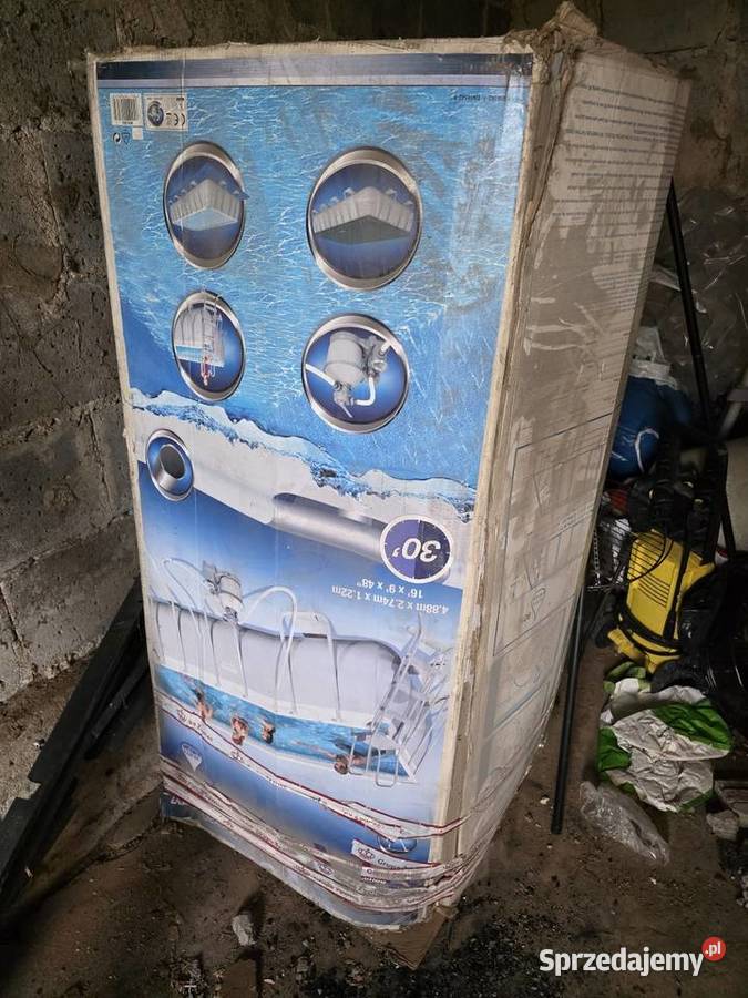 Używany basen bestway z draninką i pompą do Warka