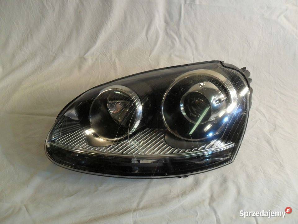 Reflektor Przód strona prawa Volkswagen Golf V Lampy przednie Nowy Tomyśl