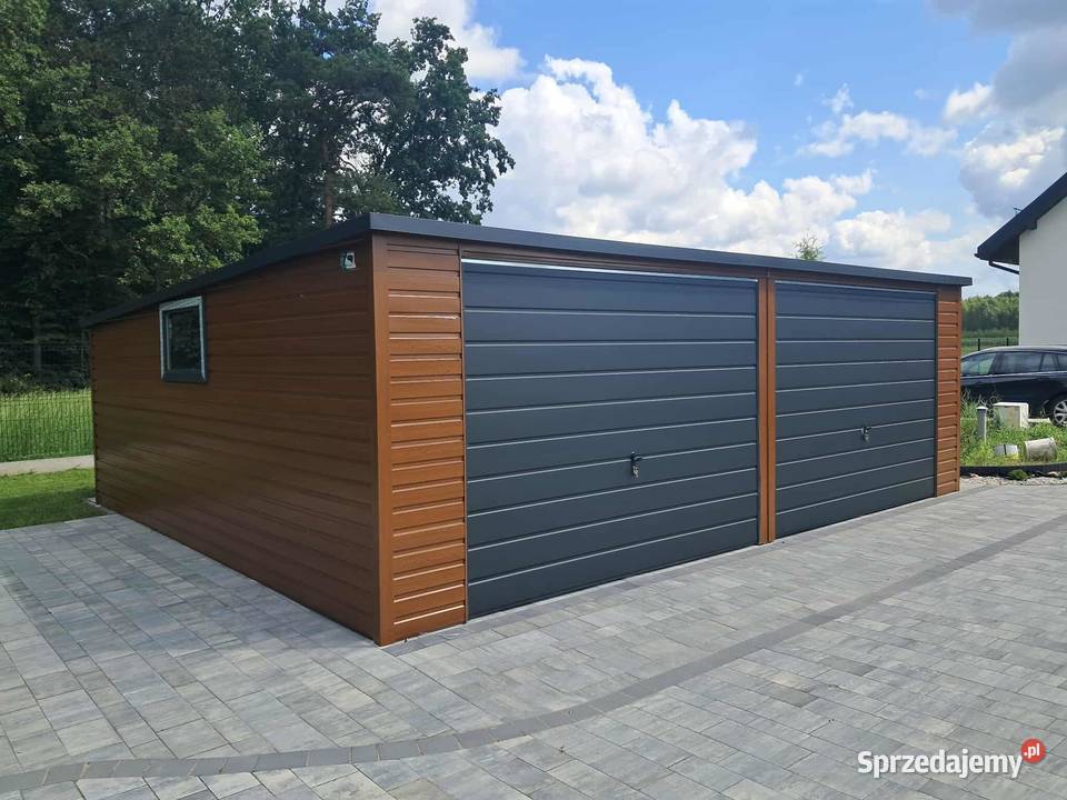Garaż blaszany 7x5 Wzmocniony profilami kujawsko-pomorskie Bydgoszcz