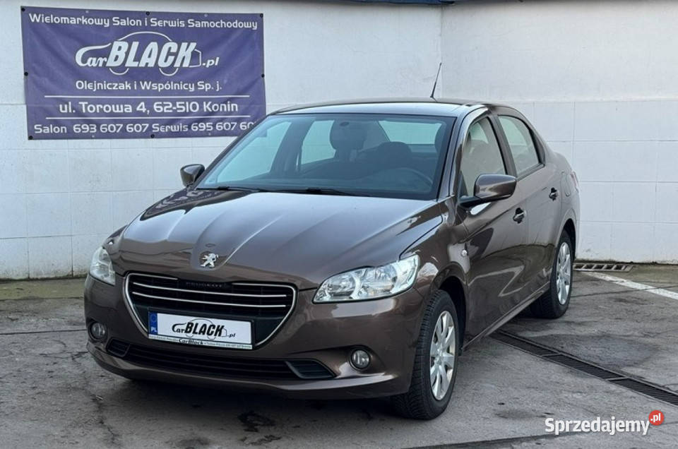 Peugeot 301 Salon Polska Pisemna Gwarancja 12 klimatyzacja Konin
