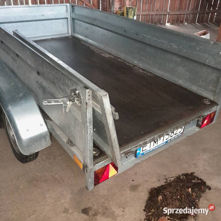 Przyczepka samochodowa dwuosiowa Lubochnia